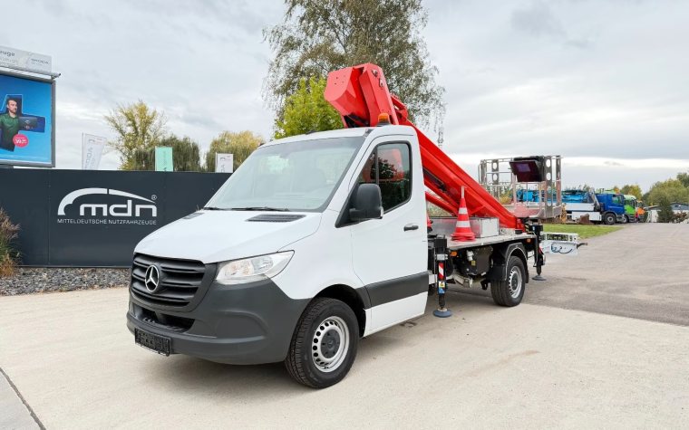 Mercedes Sprinter 314 Ruthmann – Emelőkosaras